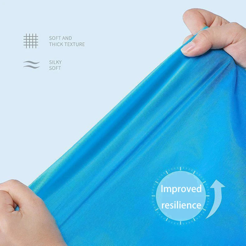 Langer Ganzkörper-Regenmantel für Erwachsene, verdickter EVA-Poncho, langlebig und langlebig, geeignet für Wandern, Radfahren, Outdoor-Aktivitäten usw.