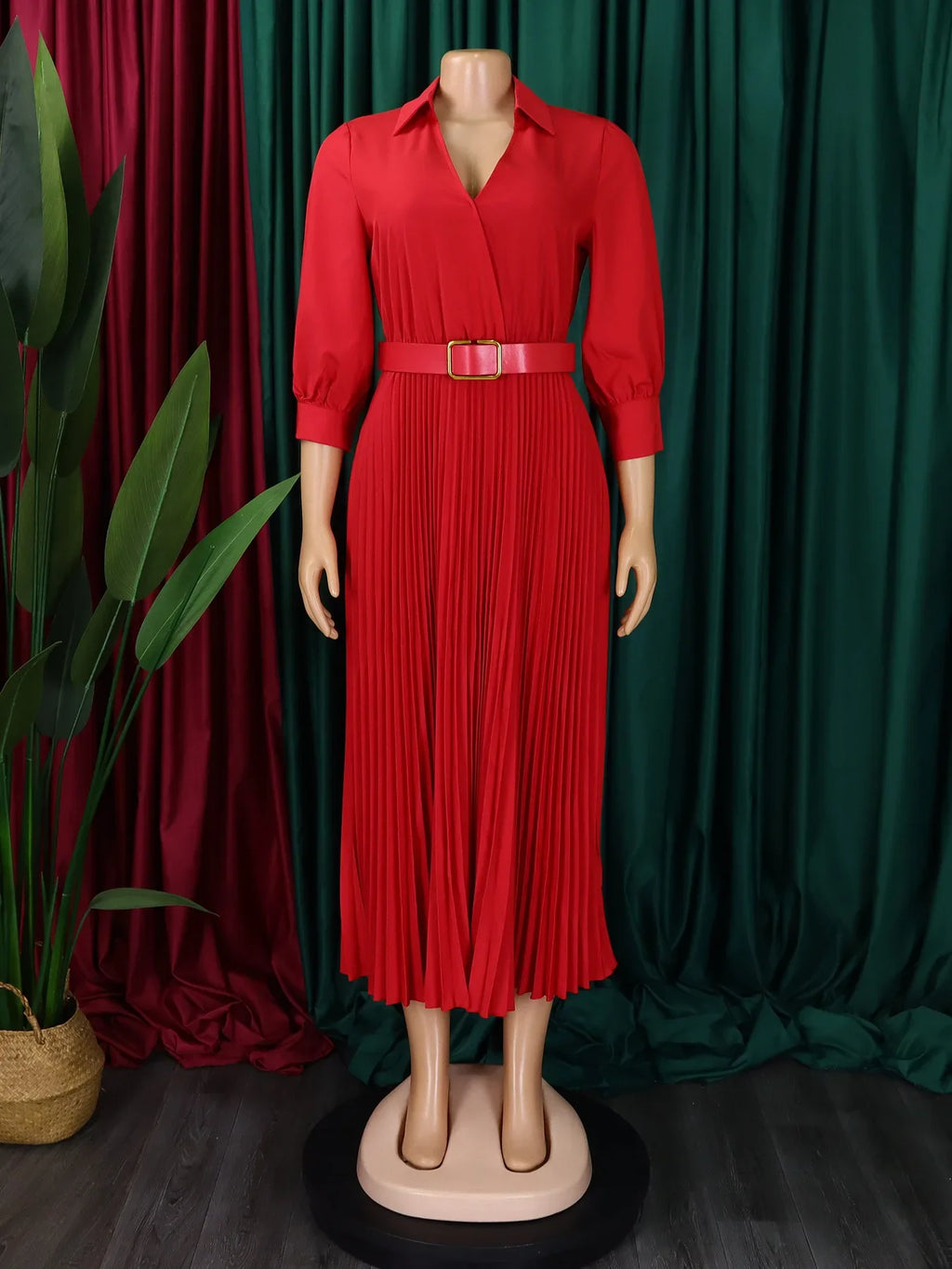 Weiß Plissee Kleid Frauen Sexy Kleider Rundhals Arbeit Schlank Mantel Hohe Taille Hüfte Wrap Elegante Bodycon Mittlere Länge Vestidos