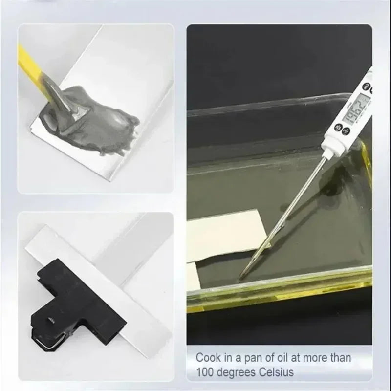 Hochtemperaturkleber für Zuhause, für Metall, Schweißen, Stärke, Reparatur, resistent, Magic AB, A, Kunststoff, Holz, B, Klebstoff, Zweck, Bi-Komponente