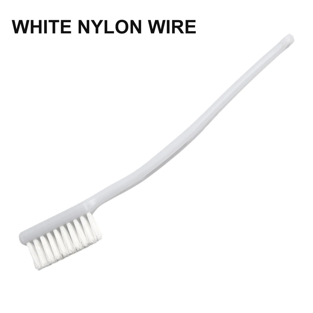 Bürstendraht Metall Nylondraht Kunststoff Weißer Draht Bürste Schwarz Reinigungsgriff Messing Maschine Polieren Rost Silber