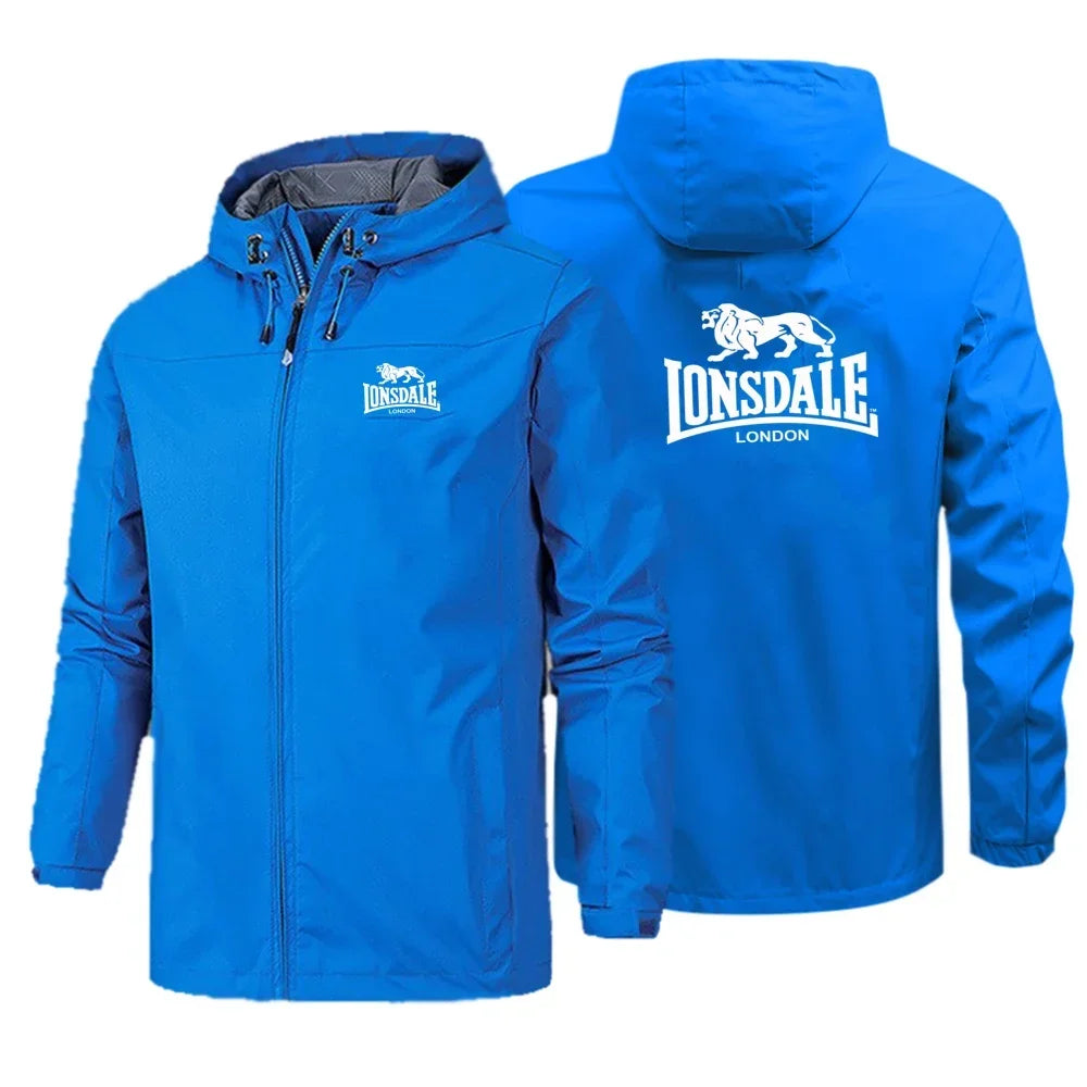 Herbst-/Winterjacke 2025, wind- und wasserdichtes Outdoor-Bergsteiger-Sweatshirt mit Kapuze für europäische und amerikanische Herren