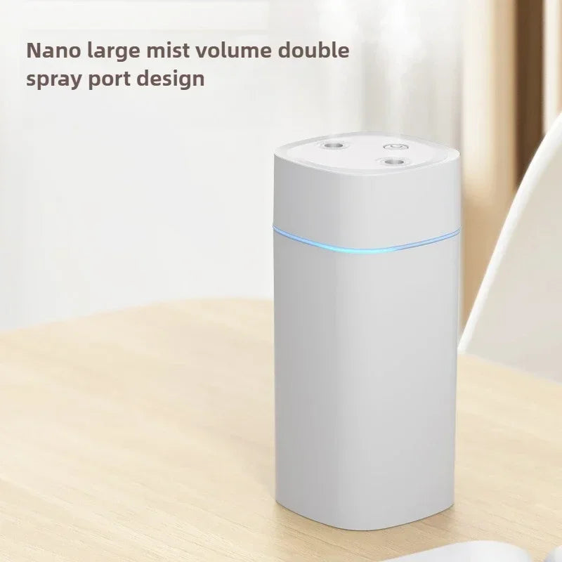 600ML Leucht Luftbefeuchter Doppel Spray Port Ätherisches Öl Aromatherapie Humificador Kühlen Nebel Maker Reinigen für Home Office