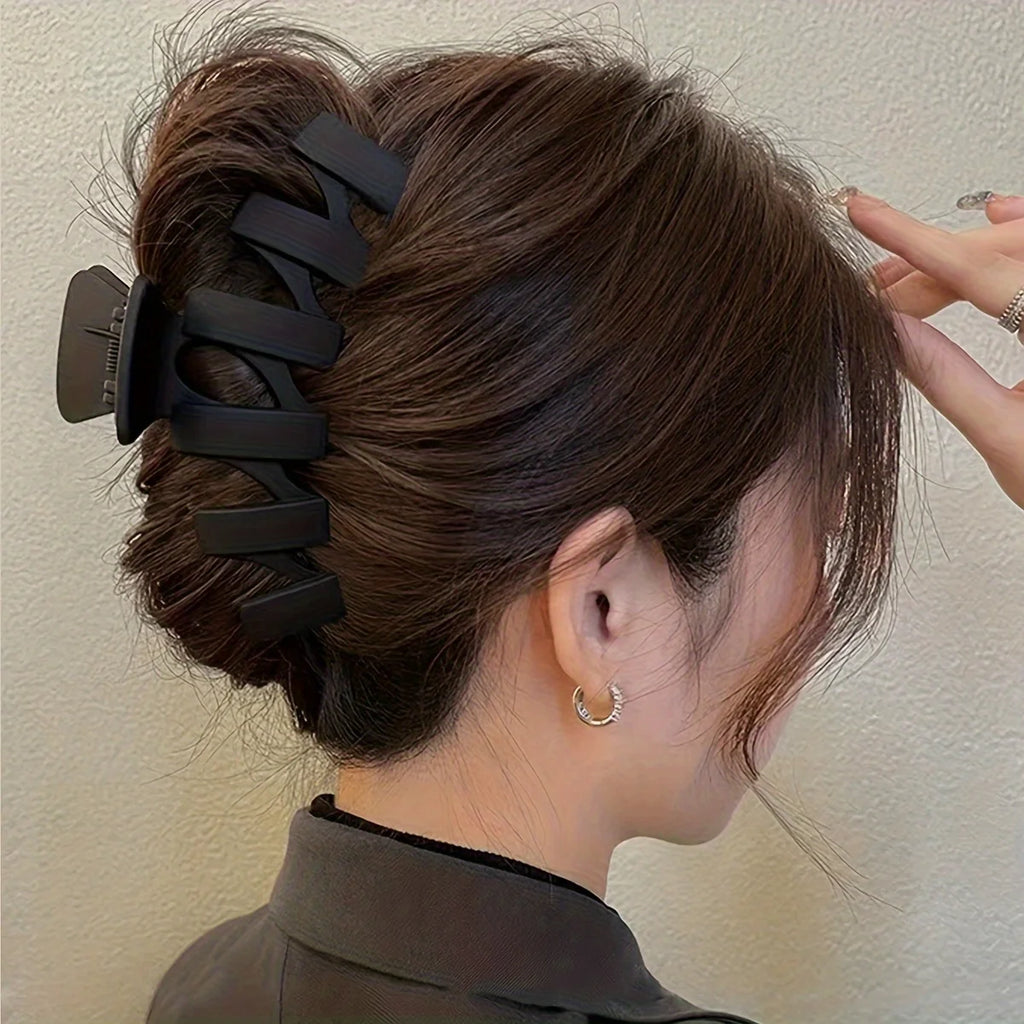 11-teiliges High-End-Clip-Set für Damen, mattiertes Clip-Set für den Hinterkopf, Hai-Clip, Kopfbedeckung