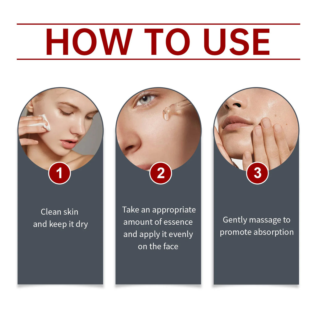 Kollagen-Essenz-Serum mit Parakress-Blumenöl, reduziert feine Linien, verbessert die Hautelastizität, Anti-Aging, leicht, 30 ml