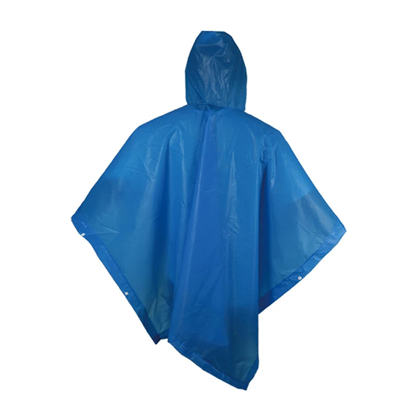 Outdoor Regenmantel Mit Kapuze Ärmel Wasserdicht Regen Poncho Motorrad Regen Abdeckung Camping Wandern Reisen Regenbekleidung