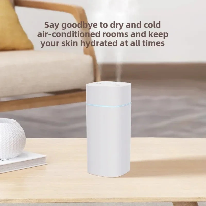 600ML Leucht Luftbefeuchter Doppel Spray Port Ätherisches Öl Aromatherapie Humificador Kühlen Nebel Maker Reinigen für Home Office