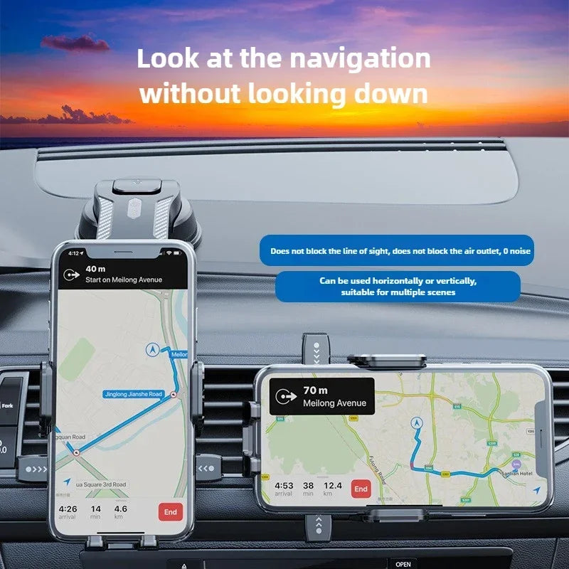 Neue Modell Auto Telefon Halter Universal Saugnapf Stabile In-auto Innen Navigation Montage Ständer