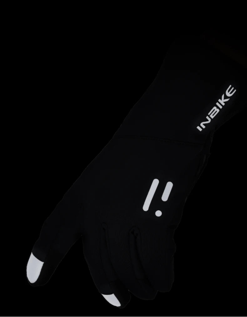 INBIKE Winter-Fahrradhandschuhe für Herren und Damen, warmer Fleece-Fahrradhandschuh zum Reiten, Fahrradhandschuhe, wasserdichtes Touchscreen-Zubehör