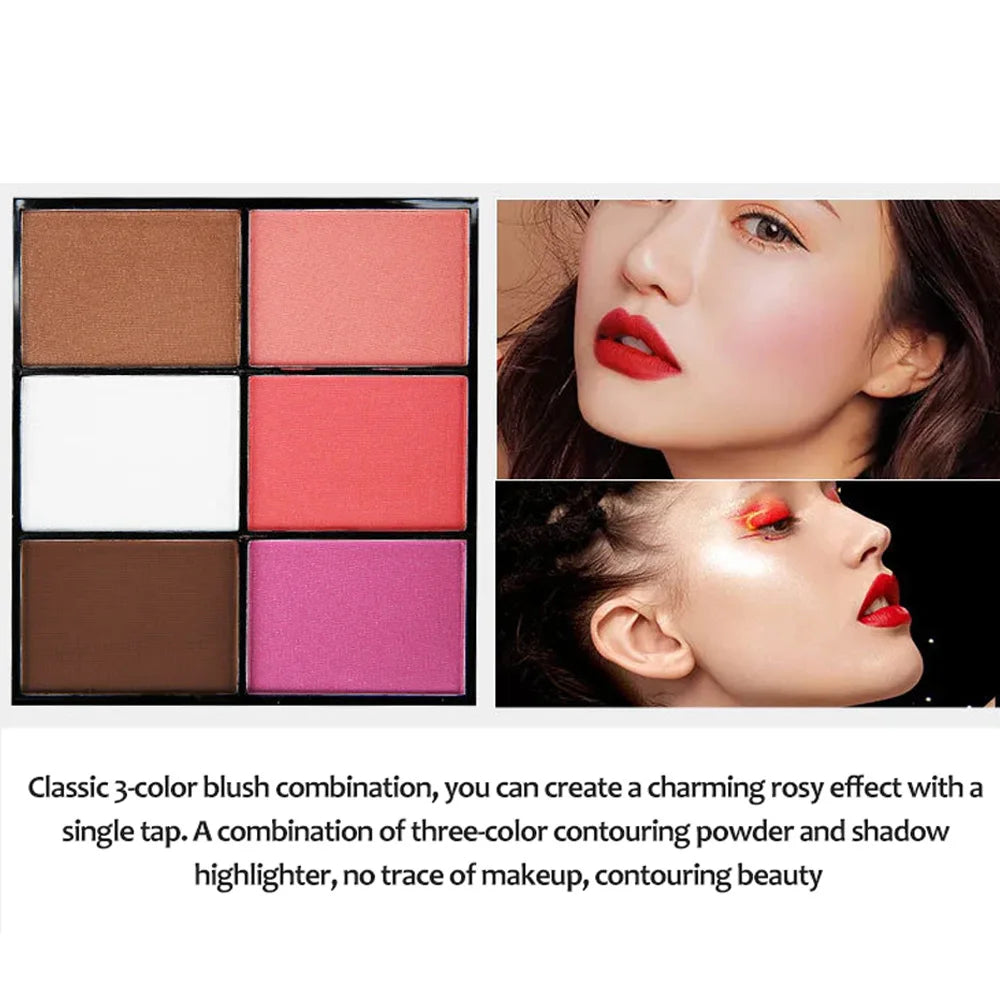 74-Farben-Lidschatten-Make-up-Set, komplettes Gesichts-Make-up-Set, Lidschatten, Lipgloss, Eyeliner, Make-up-Pinsel, Kosmetiktasche, Etui, Make-up