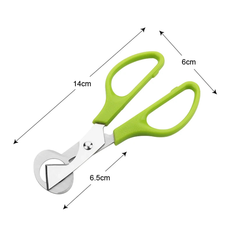 Langlebige Multifunktions-Küchenwerkzeuge, Klinge aus Edelstahl, Wachteleierschale, Schere, Zigarrenschneider