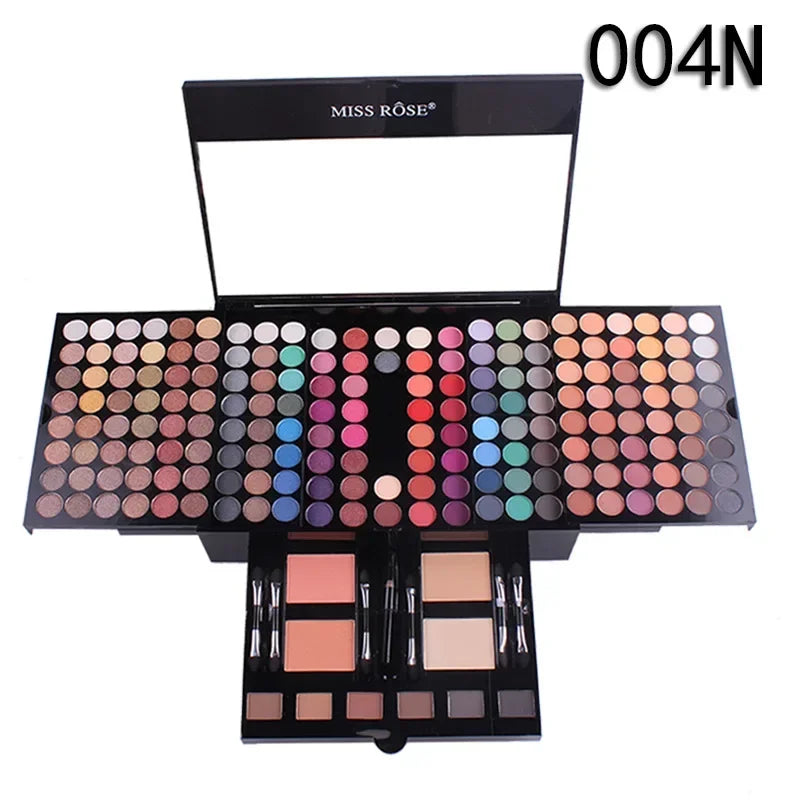 180 Farben Make-up-Palette Geschenk Lidschatten Puder erröten Lippenstift Kosmetik Kit Augen primer leuchtende Lidschatten-Palette Make-up-Set