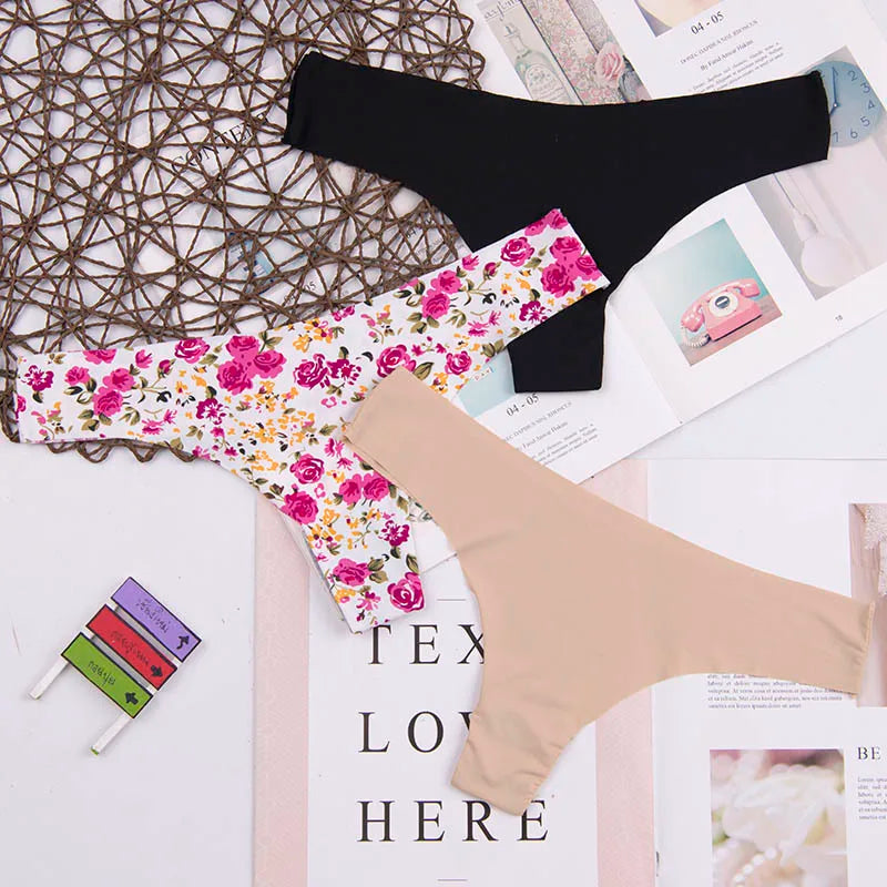 Große größe eine größe XL - XXXL frauen g-string sexy unterwäsche damen höschen dessous hosen tanga intimatewear 3 teile/los