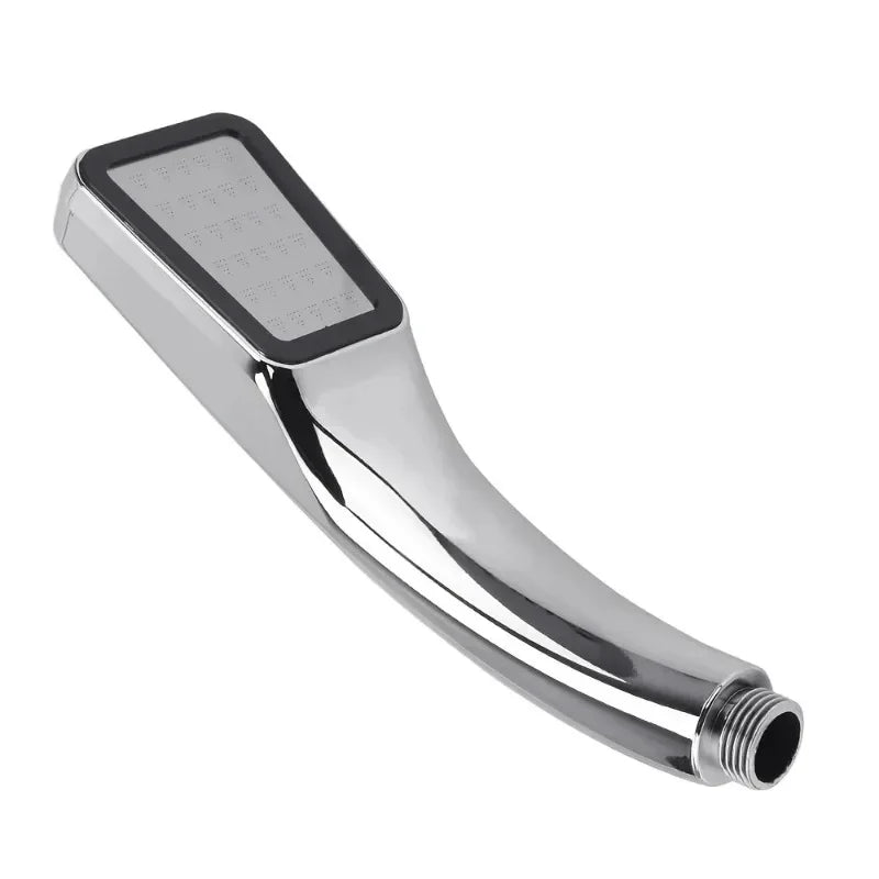 Druckduschkopf mit 300 Löchern, Handgriff, quadratischer Duschkopf, wassersparende Regensprühdüse, Badezimmerzubehör