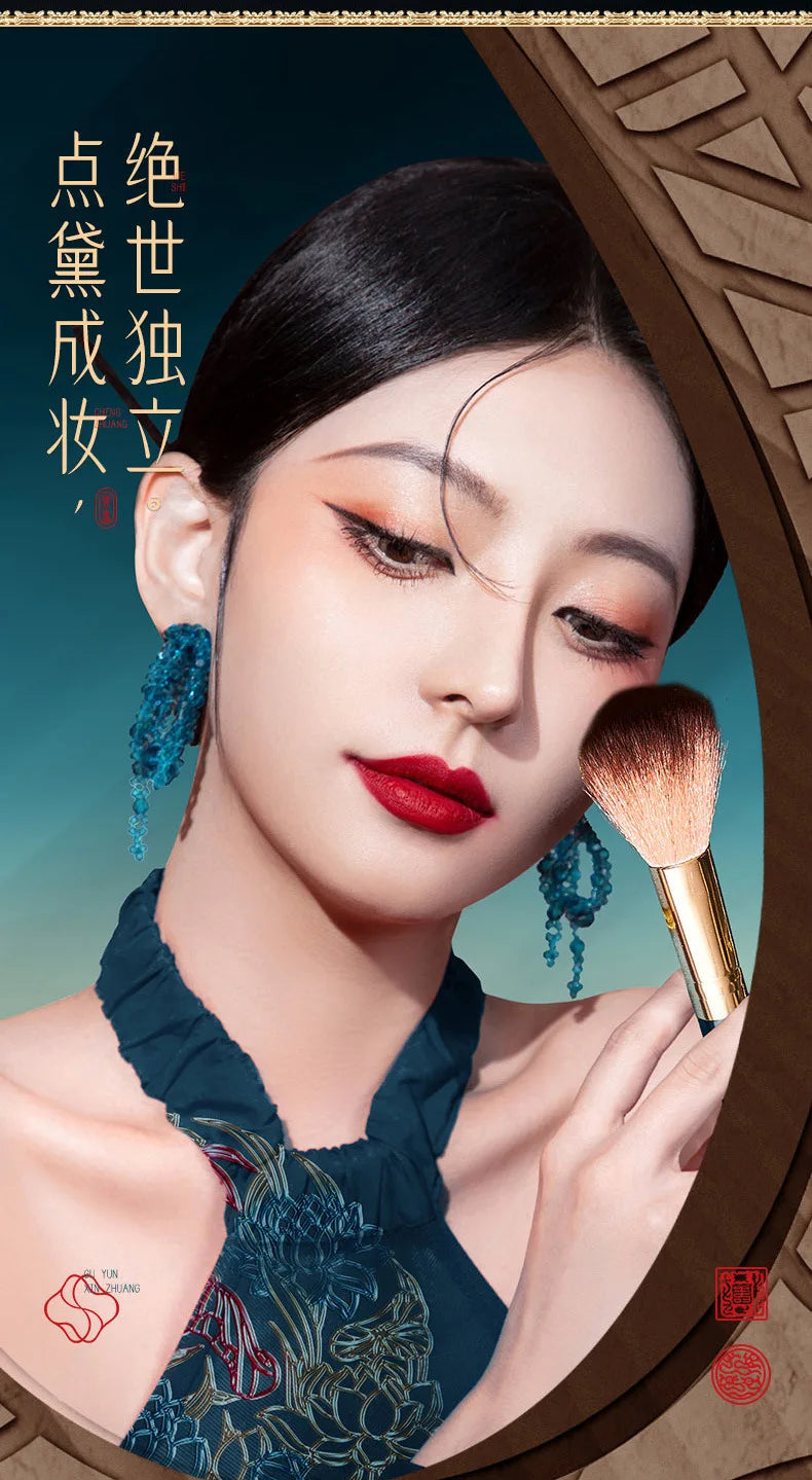 12 stücke Make-Up Kosmetik Set Lippenstift Lidschatten Mascara Geschenk Box Gesicht Pulver Luft Kissen BB Creme Eyeliner Make-Up Kosmetik