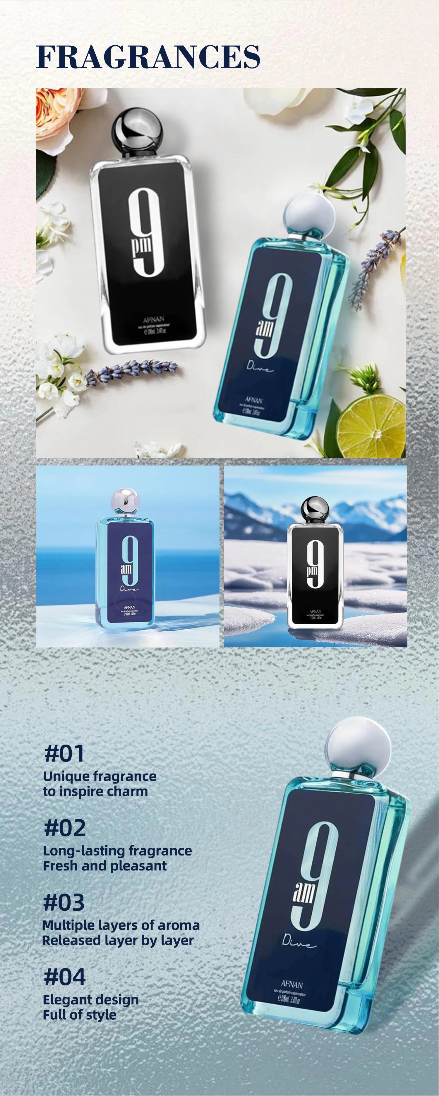 Klassisches Parfüm, 100 ml, Unisex, Eau de Parfum, hochwertiges Markenparfüm, originelles arabisches Parfüm für Männer und Frauen