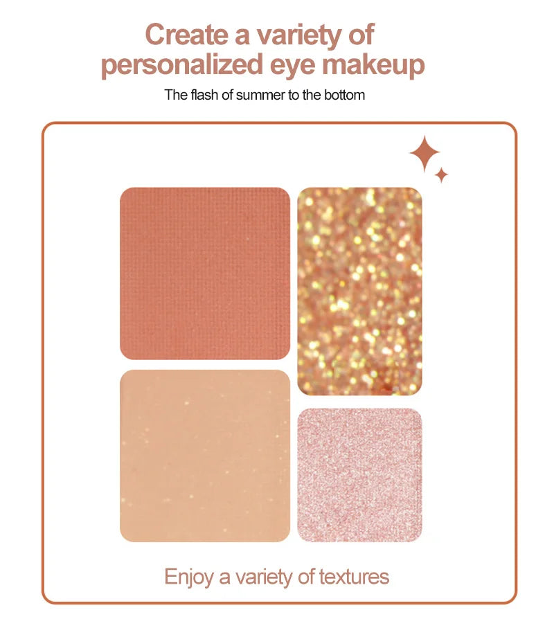 1/2pcs neue neun farbige Lidschatten-Palette Netz rot Live Earth Farbe perlmutt matt Make-up-Sets Maquill age Beauty & Health