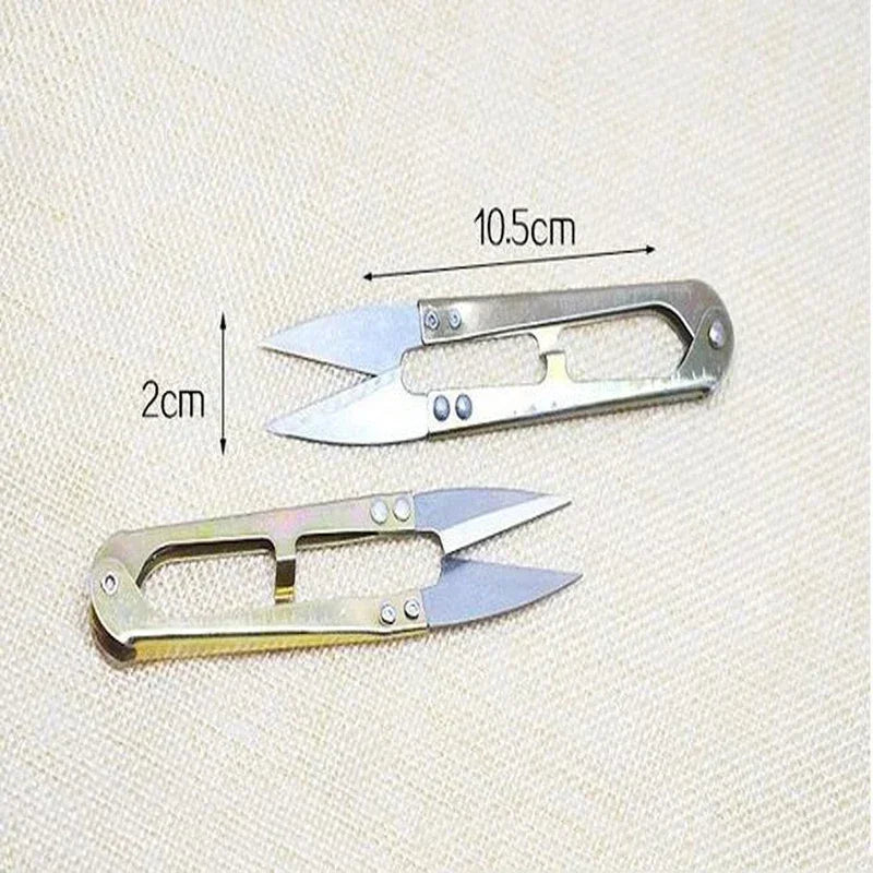 1PC U Form Mini Schere Stickerei Nähen Werkzeug, Tragbare Snips Gewinde, Sewing Trimmen Schere Zangen Clipper