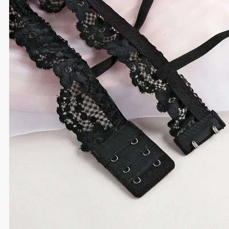 Spitzen-BHs für Frauen, kabelloses Bralette, transparente Spitzenunterwäsche, Damen-Push-Up-BH, einfarbig, sexy Dessous, rückenfreier BH