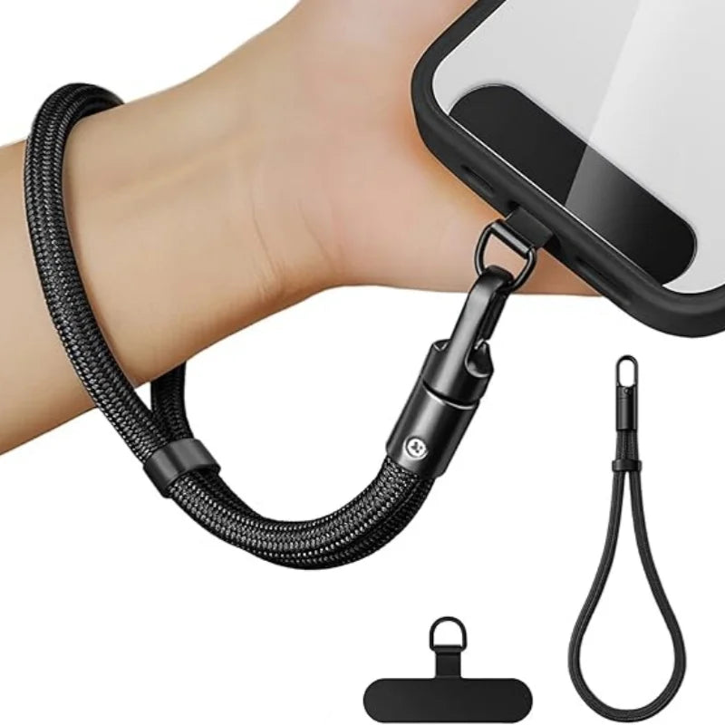 Universelles Telefon-Lanyard mit Clip, verbessert, Anti-Drop 360° °   Drehbarer, verstellbarer Hals-/Umhängegurt für alle Handyhüllen
