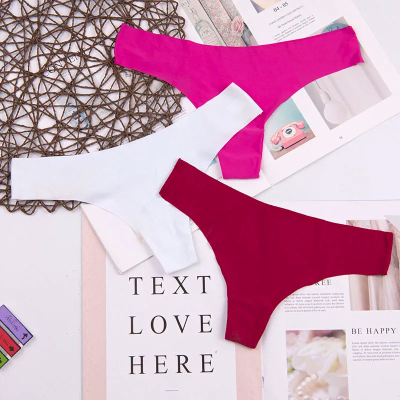 Große größe eine größe XL - XXXL frauen g-string sexy unterwäsche damen höschen dessous hosen tanga intimatewear 3 teile/los