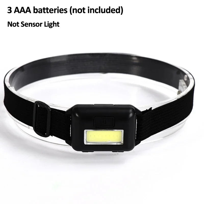 Hohe Lumen LED Scheinwerfer Super Helle Camping Scheinwerfer Im Freien Wasserdichte Kopf Lampe Tragbare Kopf Taschenlampe