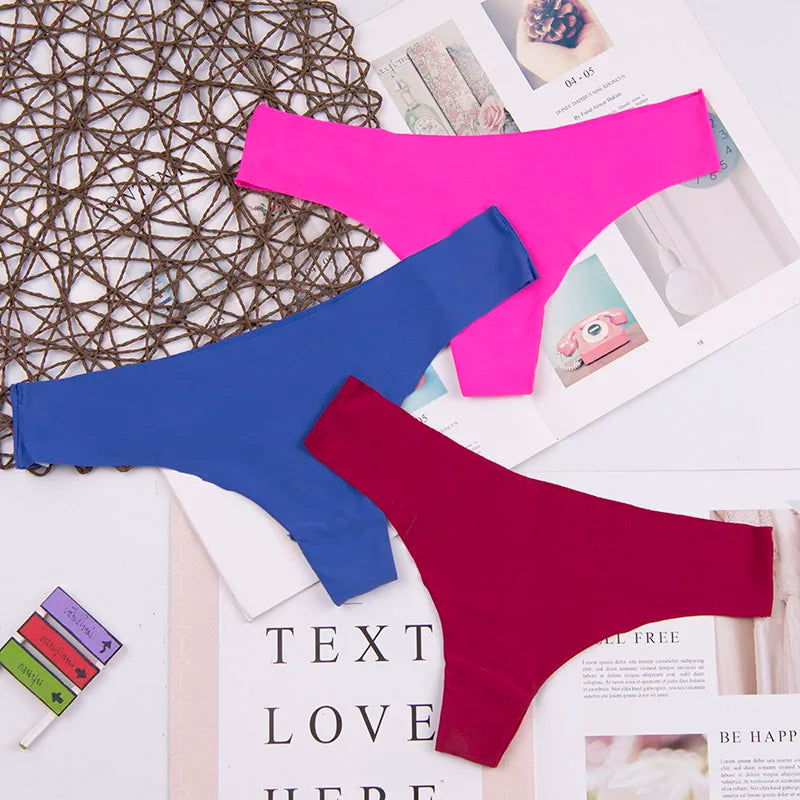 Große größe eine größe XL - XXXL frauen g-string sexy unterwäsche damen höschen dessous hosen tanga intimatewear 3 teile/los