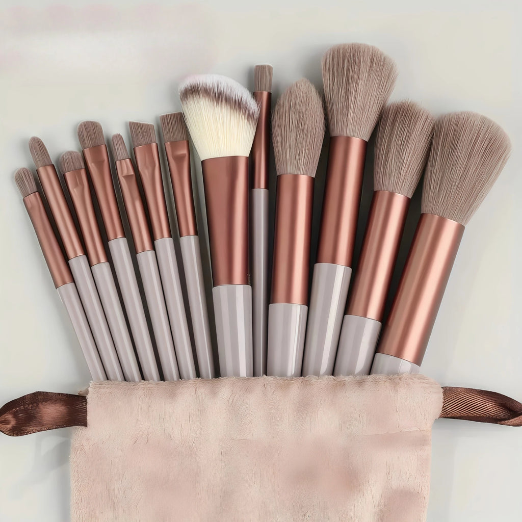 13PCS Make-Up Pinsel Set Lidschatten Foundation Frauen Kosmetische Pulver Erröten Blending Schönheit Bilden Werkzeug