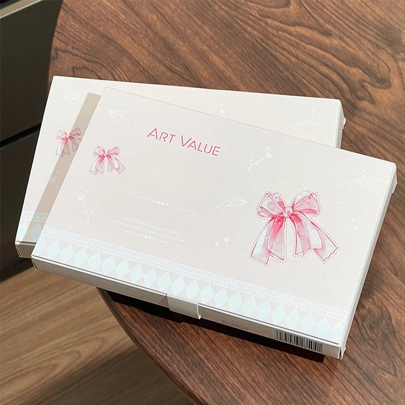 Art Value Butterfly Dance Color Box Four Lip Glaze Blush Set Halskette Lip Mud Blush Set