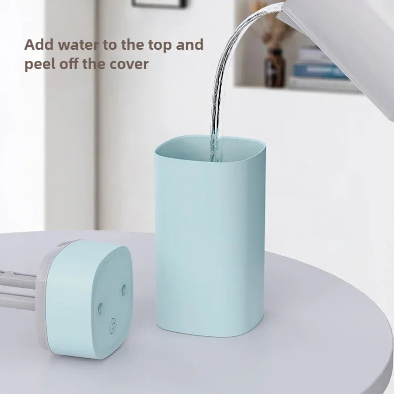 600ML Leucht Luftbefeuchter Doppel Spray Port Ätherisches Öl Aromatherapie Humificador Kühlen Nebel Maker Reinigen für Home Office