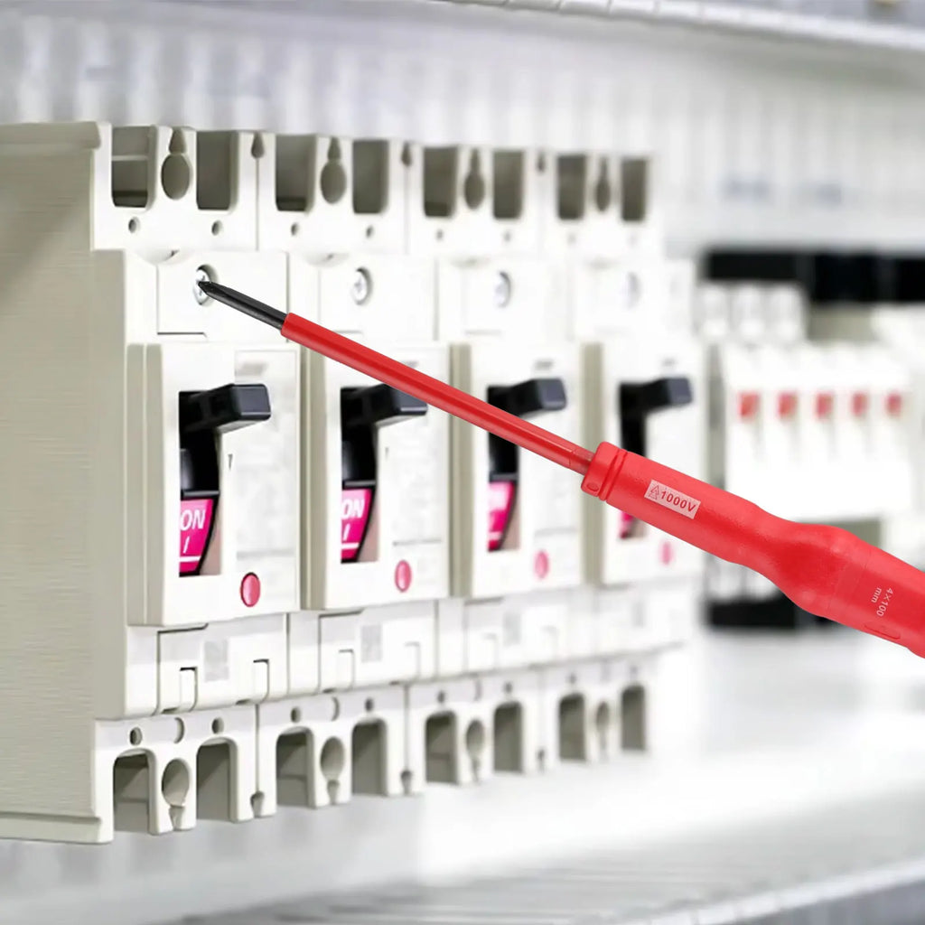 Isolierte Schraubendreher, magnetischer Bit, hochspannungsbeständig, 1000 V, Elektriker-Werkzeug, Heim-DIY-Elektriker, handbetriebene Werkzeuge