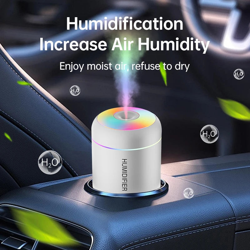 180ML Mini Luftbefeuchter USB Elektrische Aroma Diffusor Ätherisches Öl Reiniger Aromatherapie Nebel Maker Lichter Für Auto Hause Schlafzimmer