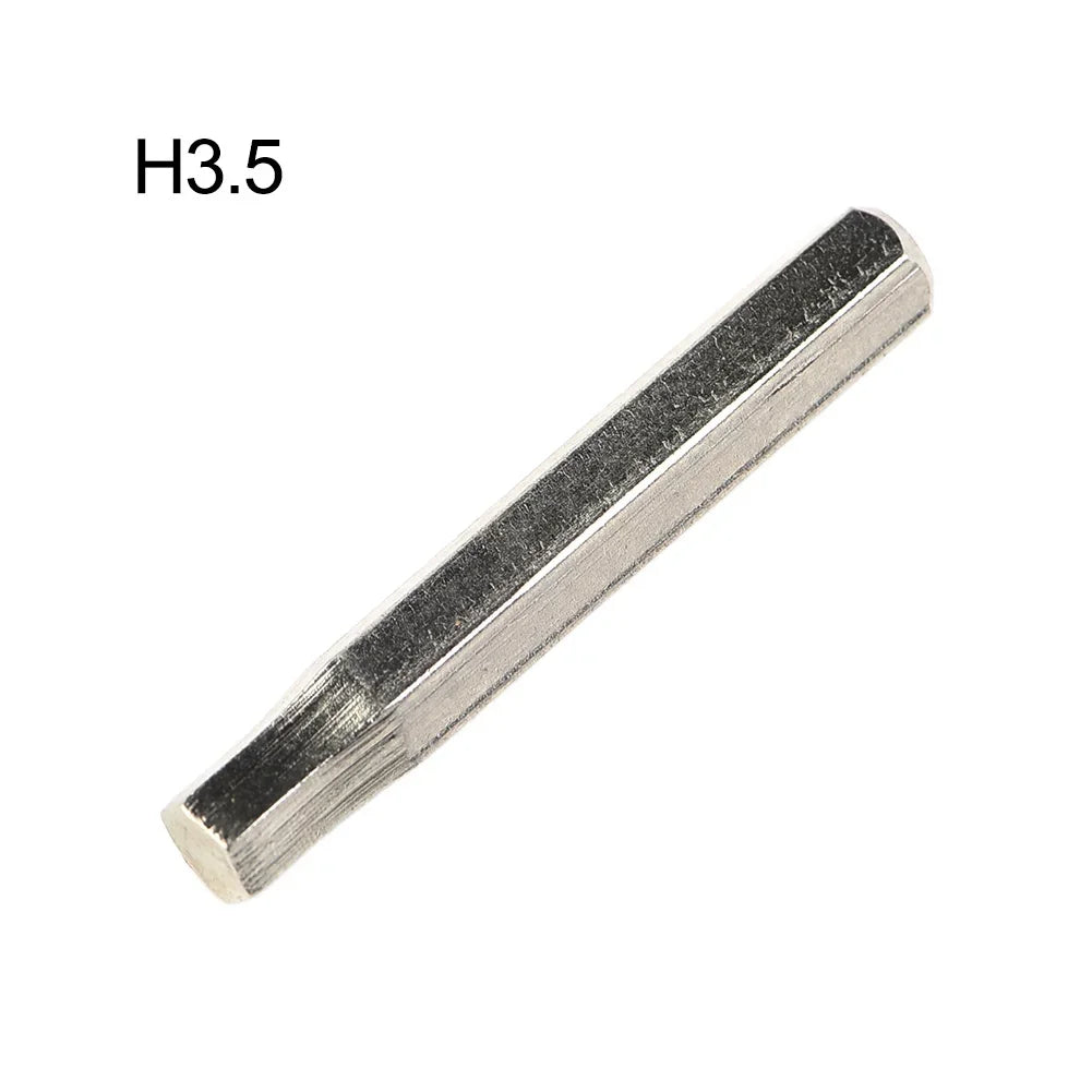 Haushaltsgeräte, Schraubendreher-Bit, Elektrowerkzeuge, kleiner Sechskant, 28 mm Länge, H0,7, H0,9, H1,5, H428 mm, hochfester Stahl