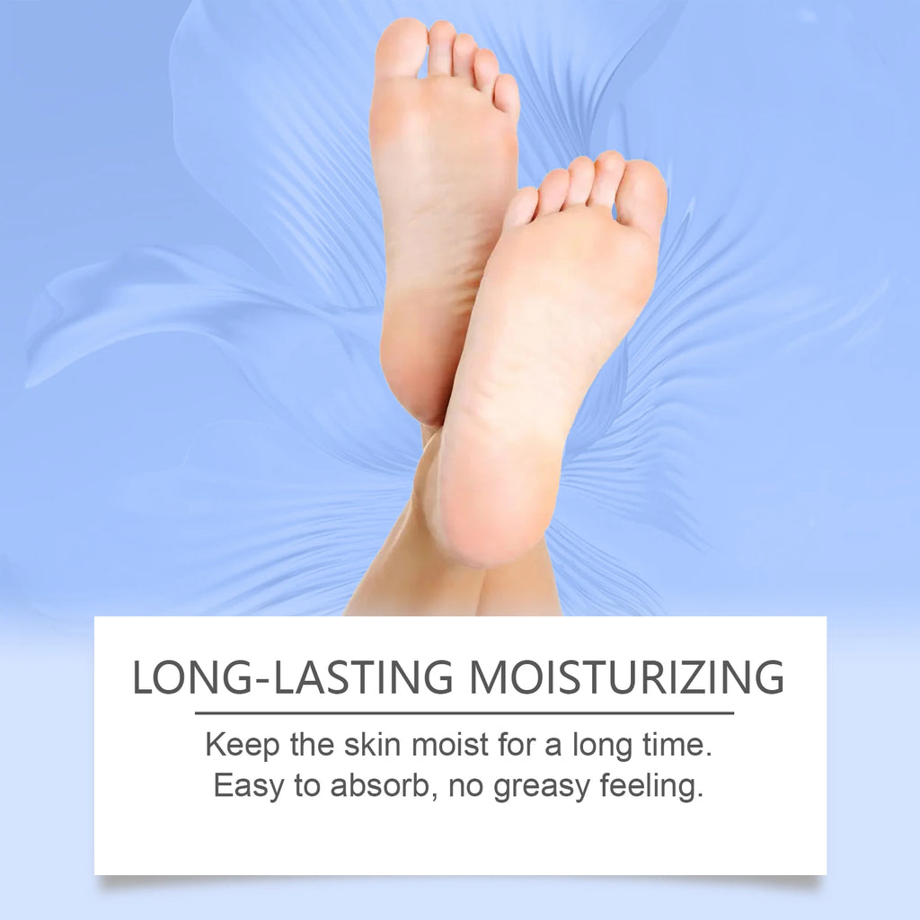 Harnstoff-Fußcreme – Peeling-Feuchtigkeitsbehandlung mit Kokosnussöl und Salicylsäure, hilft bei der Erweichung rauer Haut und verhindert Trockenheit