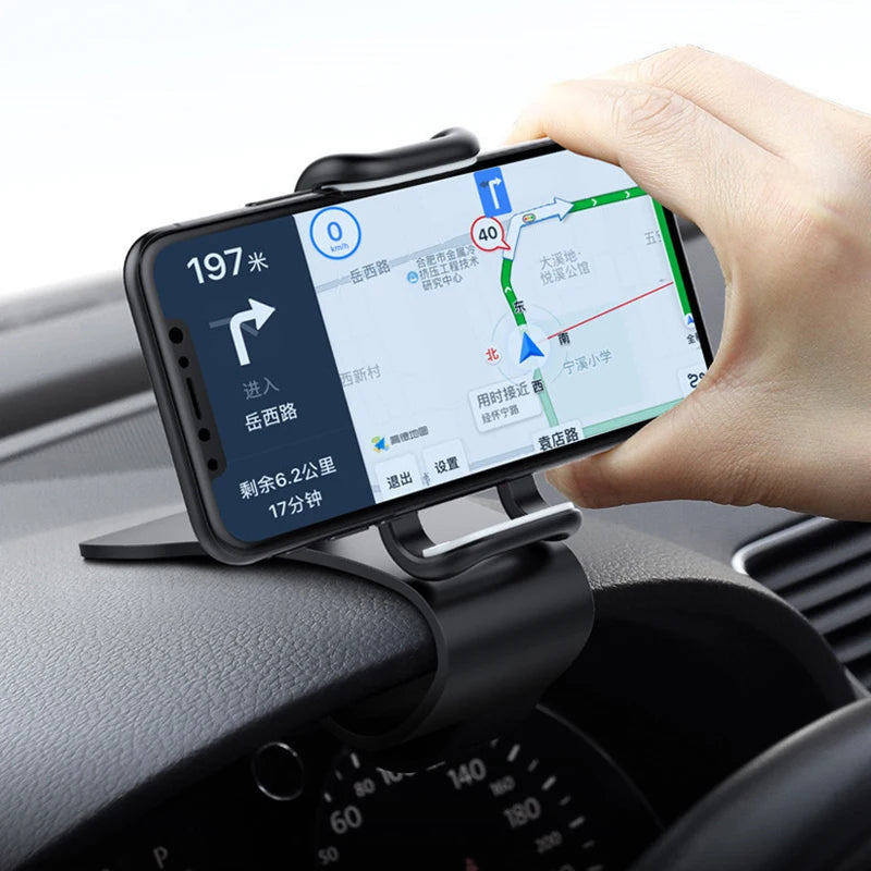 360° drehbarer Autotelefonhalter, universeller Handy-Ständer, Auto-Rack, Armaturenbrett-Unterstützung für Auto-Grip, feste Halterung für Mobiltelefone