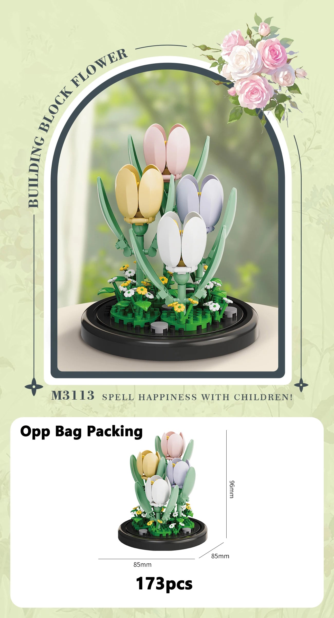 Ewige Blumenstrauß Bonsai Topfpflanze Micro Bausteine Modell Dekoration Puzzle Spielzeug Kinder Geburtstag Weihnachtsgeschenke