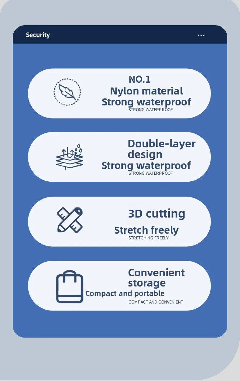 Verdickter Polyester-Stoff, Motorrad, Elektrofahrzeug, Reiten, Regenanzug, atmungsaktiv, abnehmbarer Regenmantel und Hose für Erwachsene