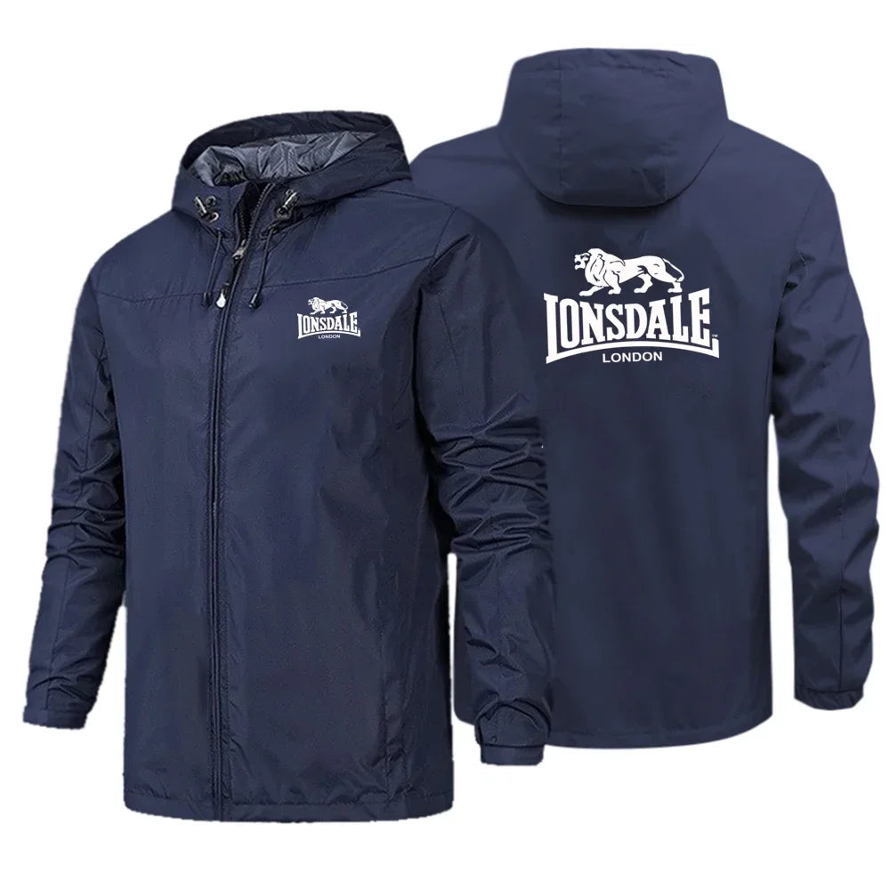 Herbst-/Winterjacke 2025, wind- und wasserdichtes Outdoor-Bergsteiger-Sweatshirt mit Kapuze für europäische und amerikanische Herren