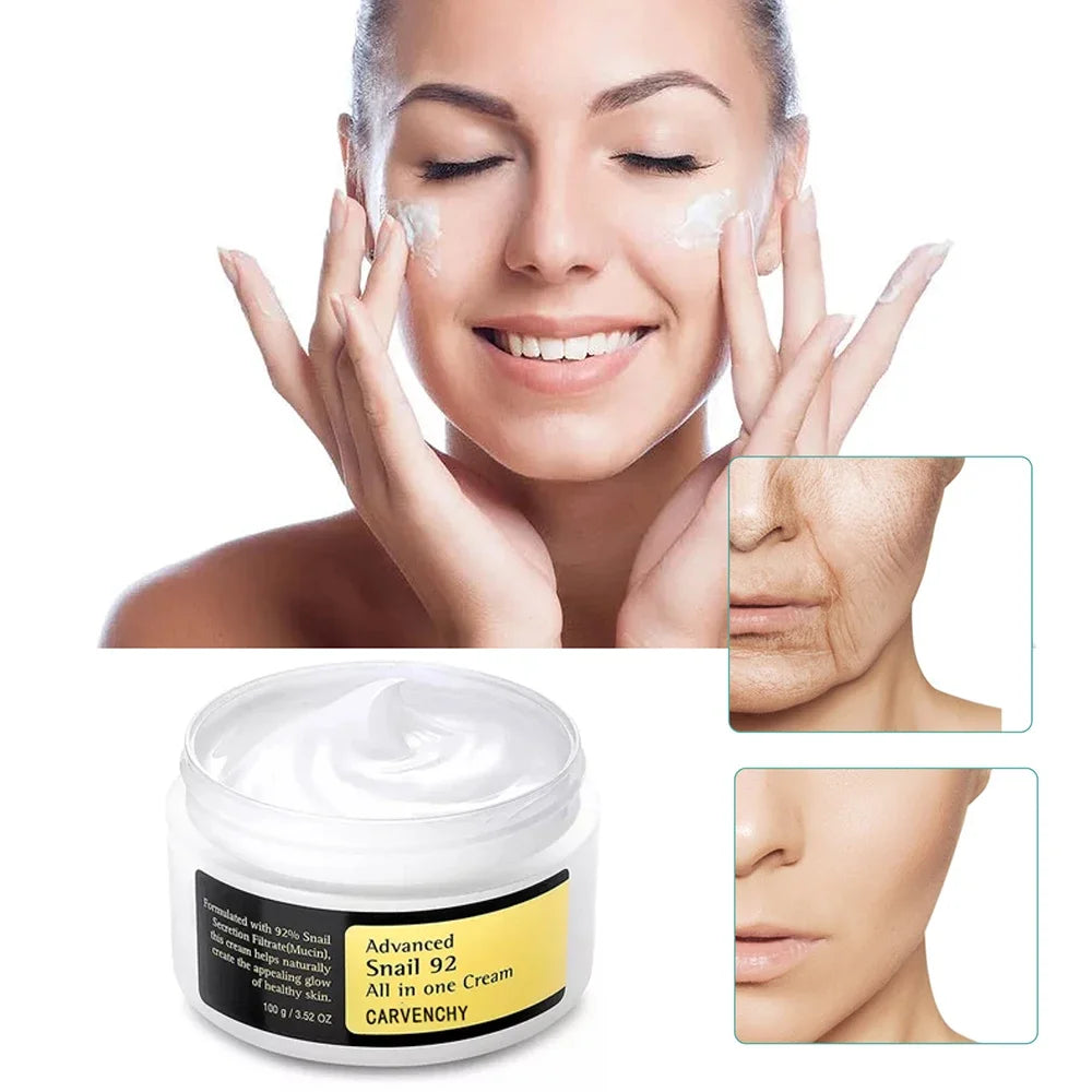 100ml Schnecken mucin Kraft Reparatur Essenz, Gesichts creme feuchtigkeit spendende Serum schrumpfen Poren Akne-Behandlung Reparatur beschädigte Gesichts pflege