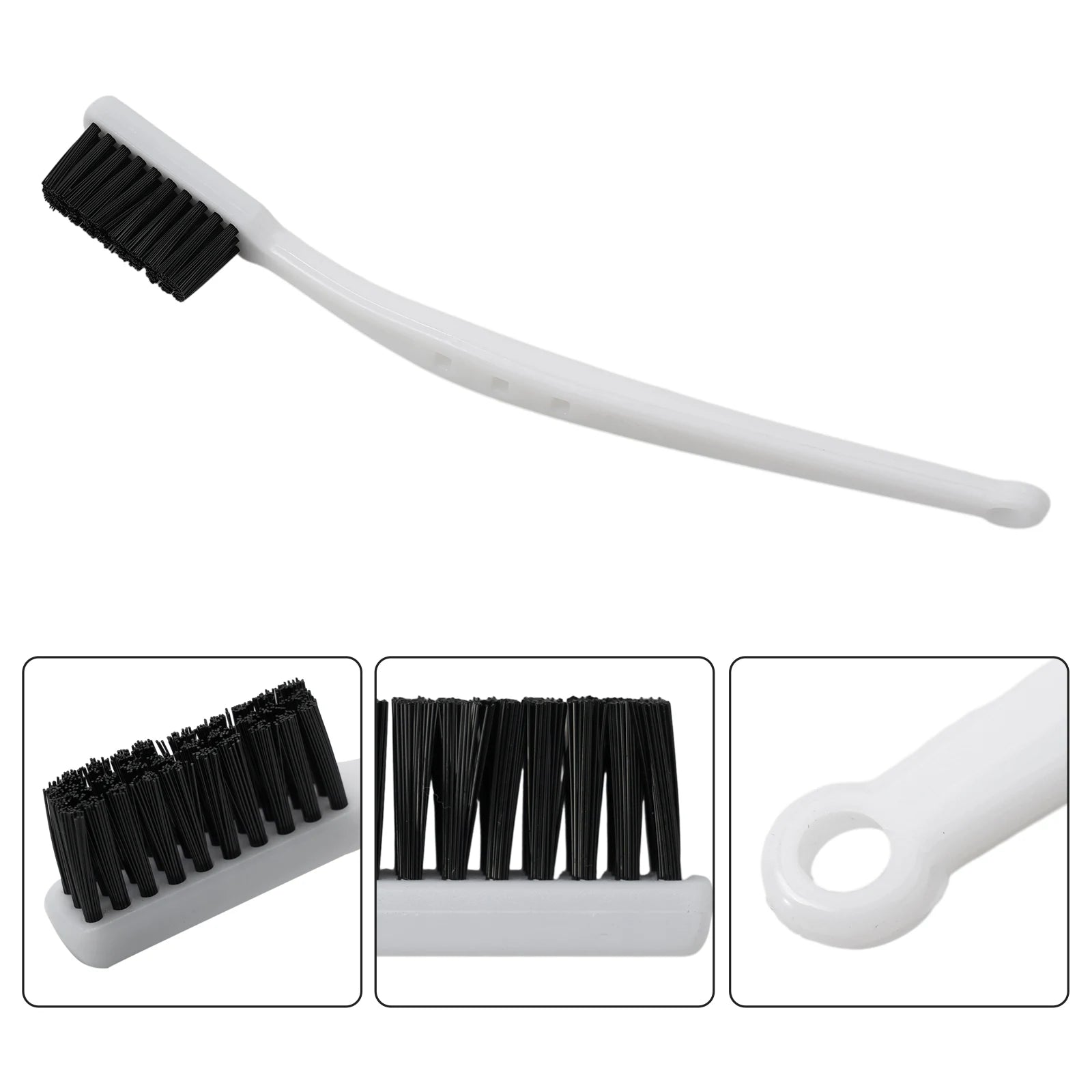 Bürstendraht Metall Nylondraht Kunststoff Weißer Draht Bürste Schwarz Reinigungsgriff Messing Maschine Polieren Rost Silber