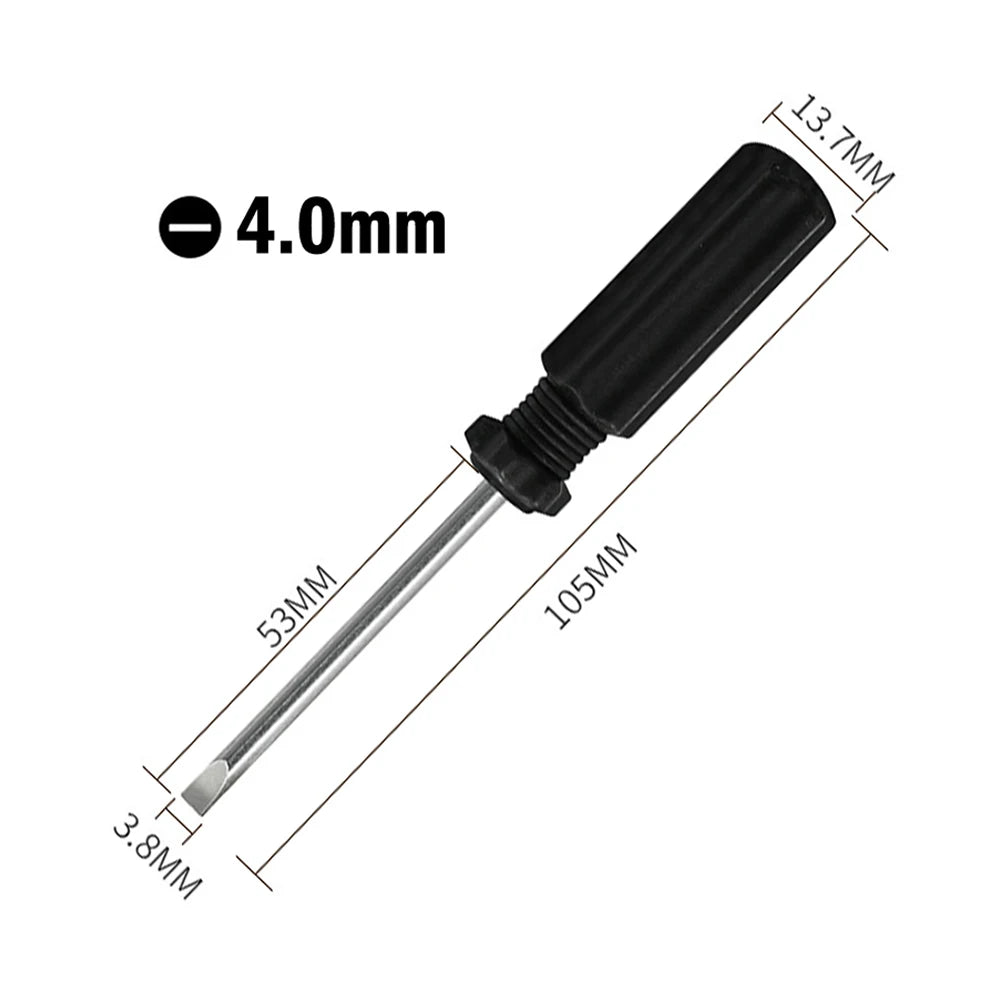 1pc Präzisions schrauben dreher 3mm/4mm Kopf geschlitzt Kreuz schrauben dreher Reparatur Handwerkzeug für Möbel Handy Laptop Reparatur werkzeuge