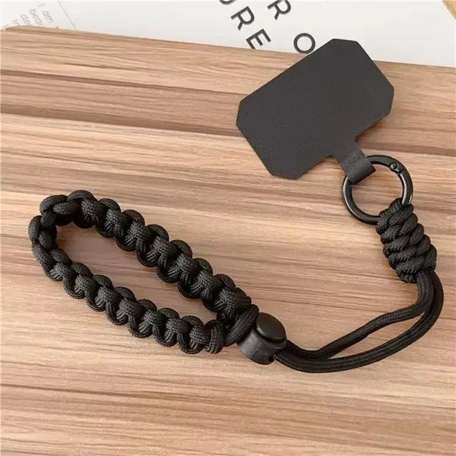 Hand gewebte verstellbare Handy Universal Lanyard Armband Outdoor-Sport bequeme Sicherheit Anti-Drop-Seil