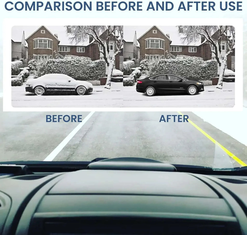 Interferenz-Frostschutzgerät, Autofenster, Glas, Winter, Anti-Eis- und Schneeabdeckung, Interferenz-Frostschutzmittel und Schneeschutz