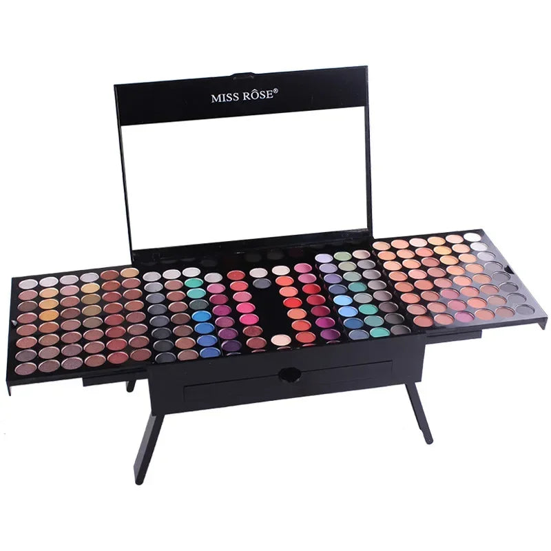 180 Farben Make-up-Palette Geschenk Lidschatten Puder erröten Lippenstift Kosmetik Kit Augen primer leuchtende Lidschatten-Palette Make-up-Set