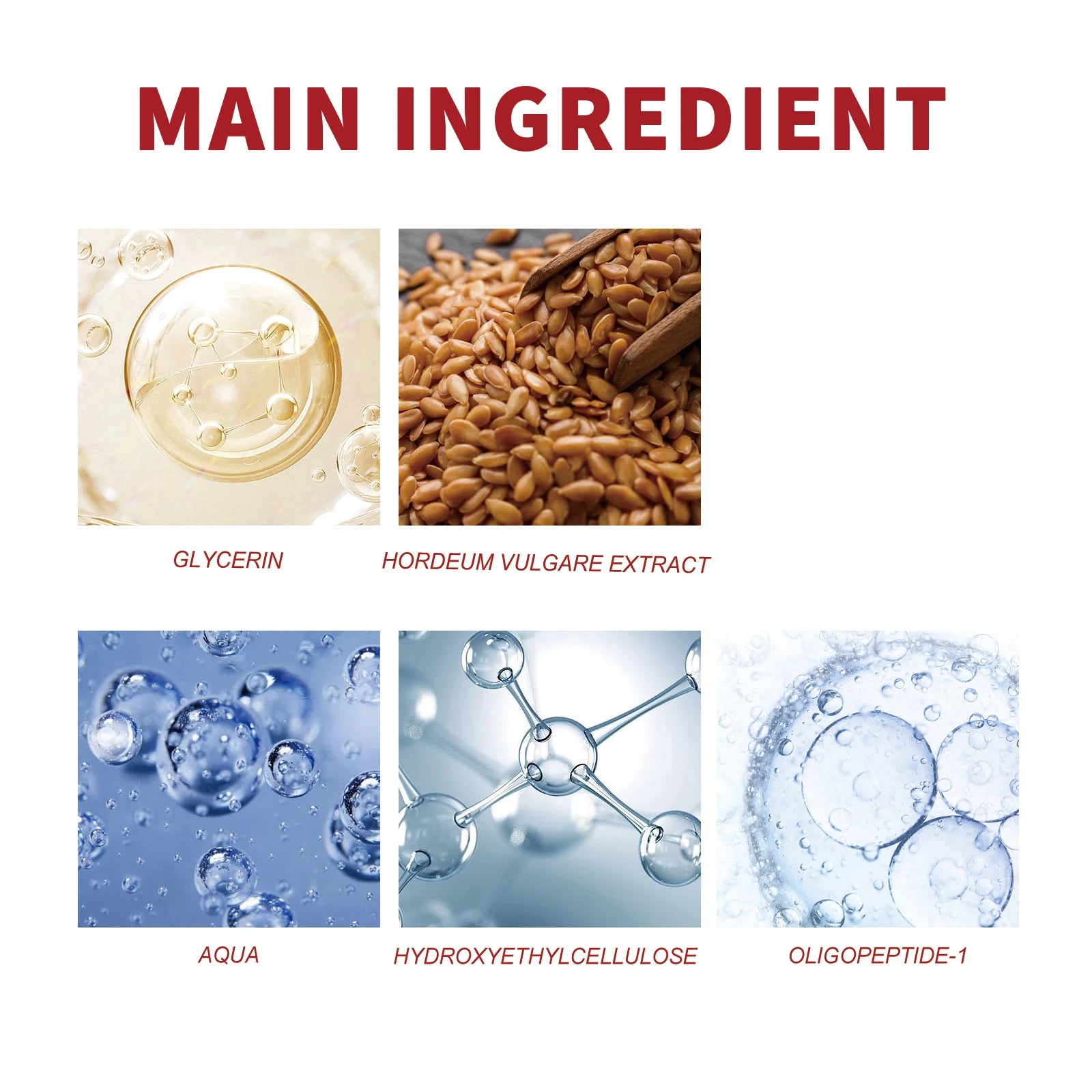 Gesichtspflegeserum, hilft bei der feuchtigkeitsspendenden und feuchtigkeitsspendenden Gesichts- und Augenhaut, auftragen und massieren, nähren und verbessern die Hautpflege