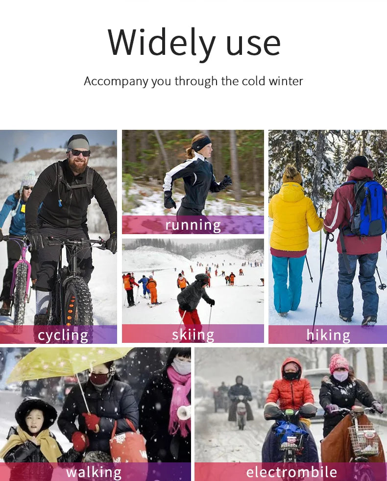 INBIKE Winter-Fahrradhandschuhe für Herren und Damen, warmer Fleece-Fahrradhandschuh zum Reiten, Fahrradhandschuhe, wasserdichtes Touchscreen-Zubehör