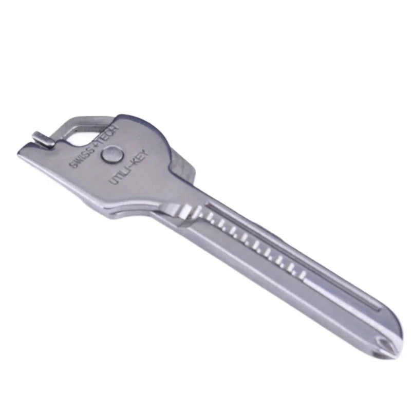 6In1 Multifunktions Faltbare Messer Schlüssel Swiss Tech Schlüssel Outdoor Schraubendreher Flaschenöffner Schlüsselbund Camping Wandern Werkzeug chave philip