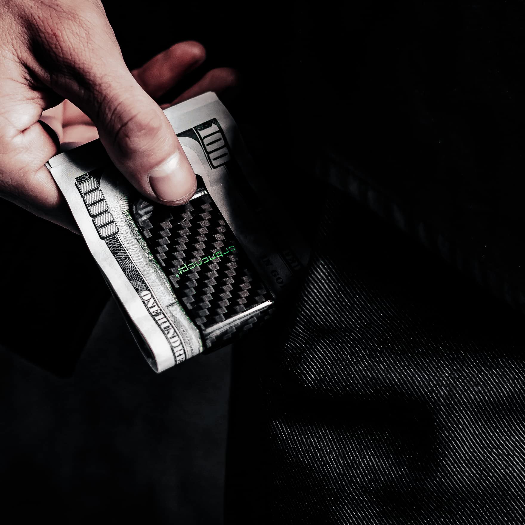 Carbon Fiber Geldklammer