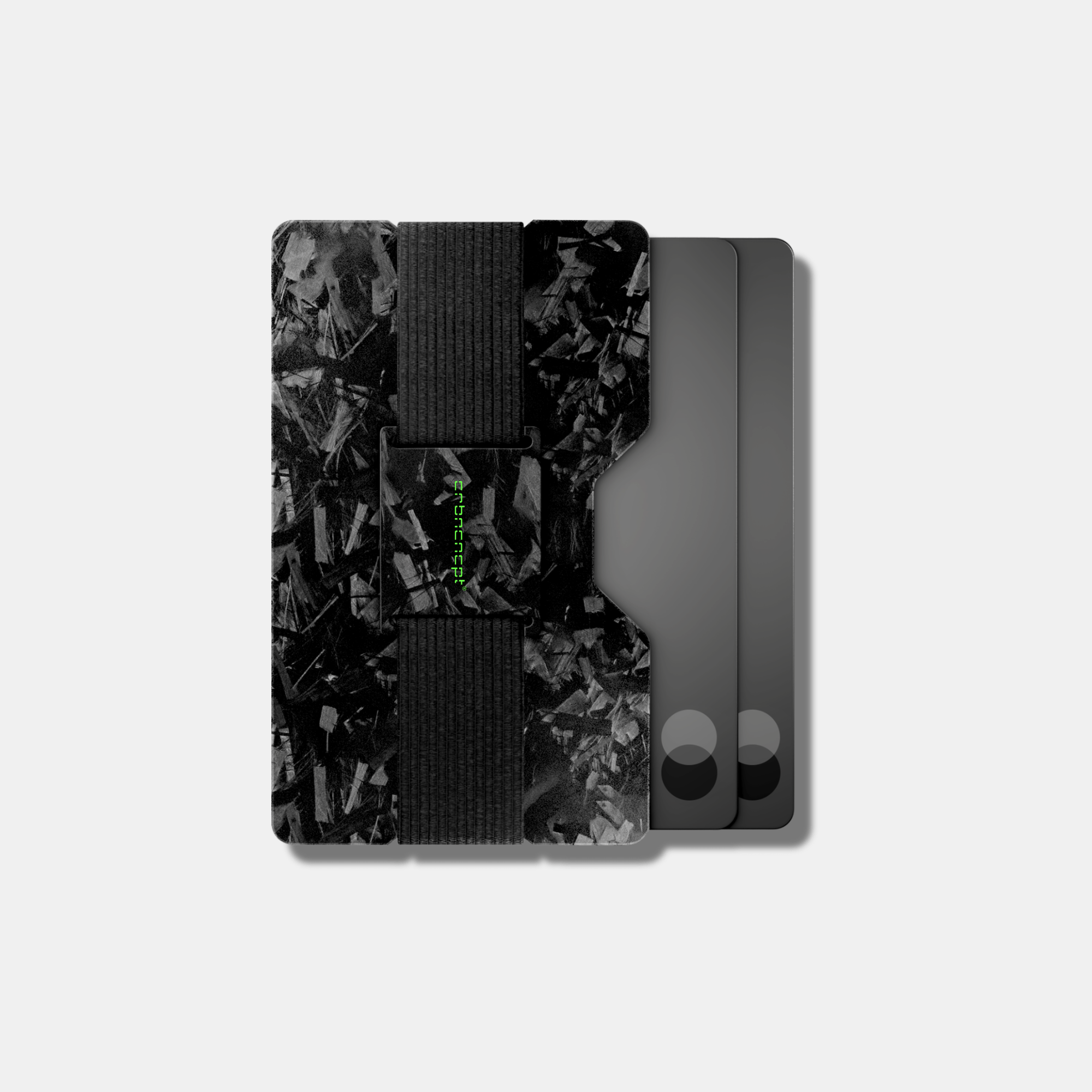 Forged Carbon Kartenetui | Münzfach | Geldband | RFID